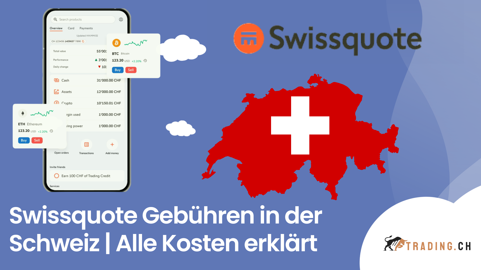 Swissquote Gebühren