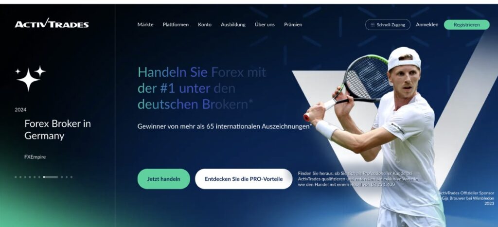 ActiveTrades ist ein hervorragender Forex Broker in der Schweiz 