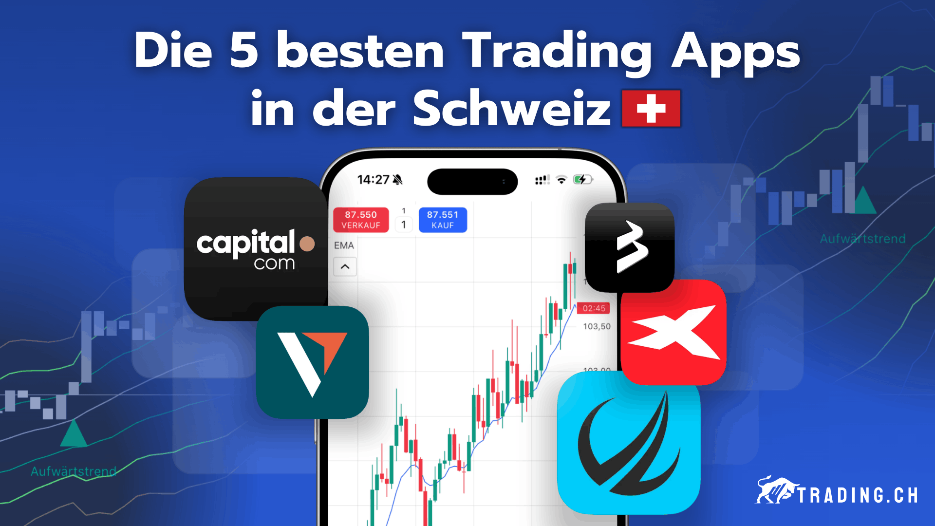 Die 5 besten Trading Apps in der Schweiz
