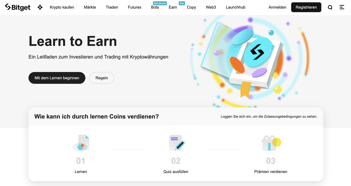 Bitget Learn to Earn