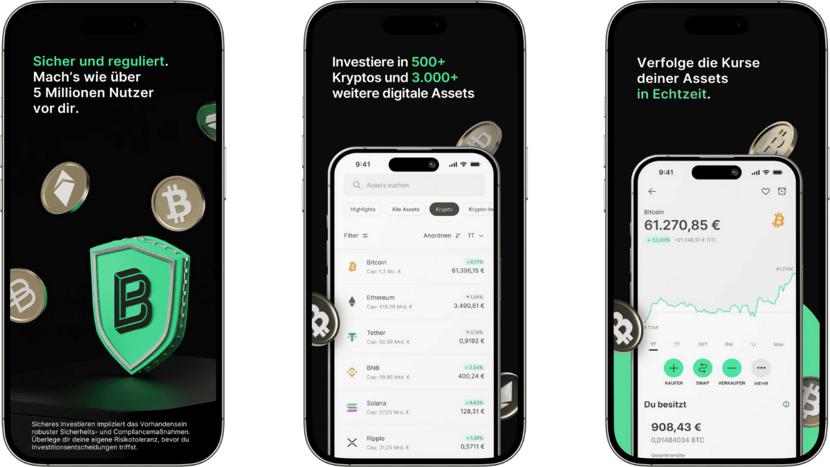 Bitpanda Krypto App