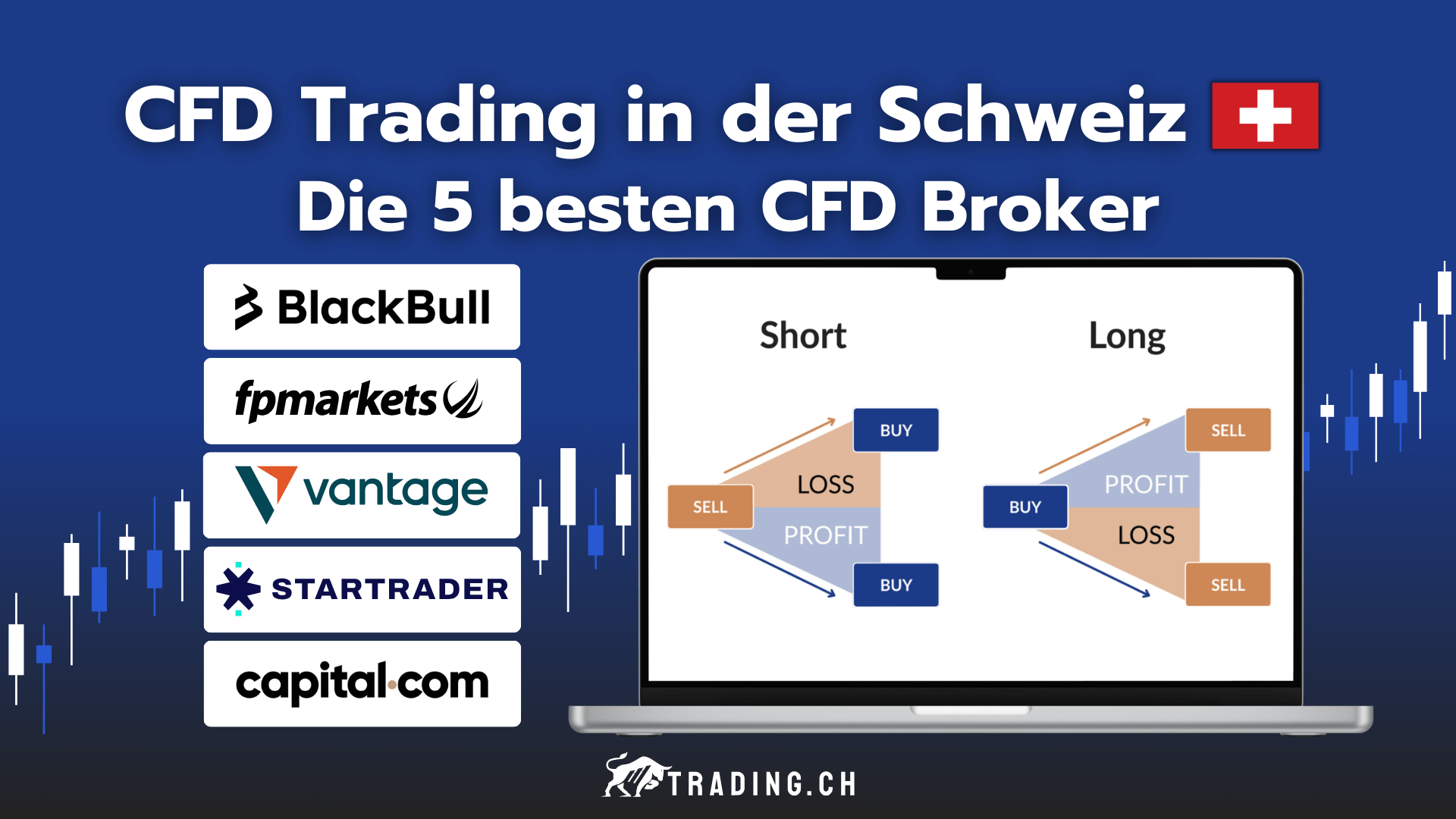 CFD Trading in der Schweiz. Die 5 besten CFD Broker mit BlackBull, FP Markets, Vantage, Startrader und Capital.com