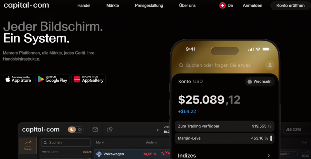 Capital.com Website