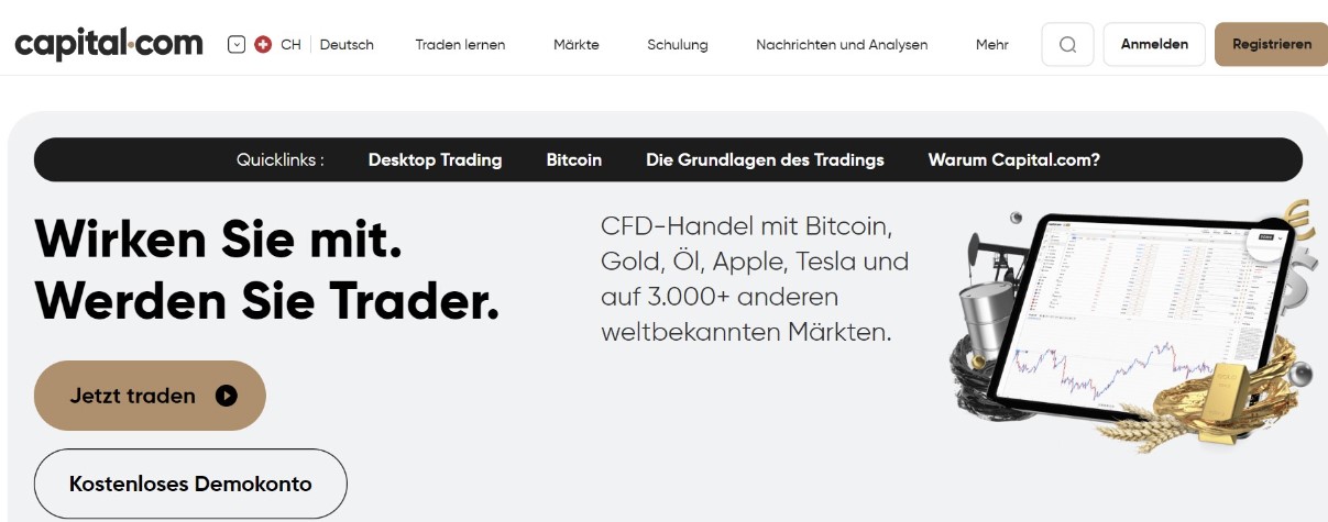 Capital.com trading steuern schweiz 