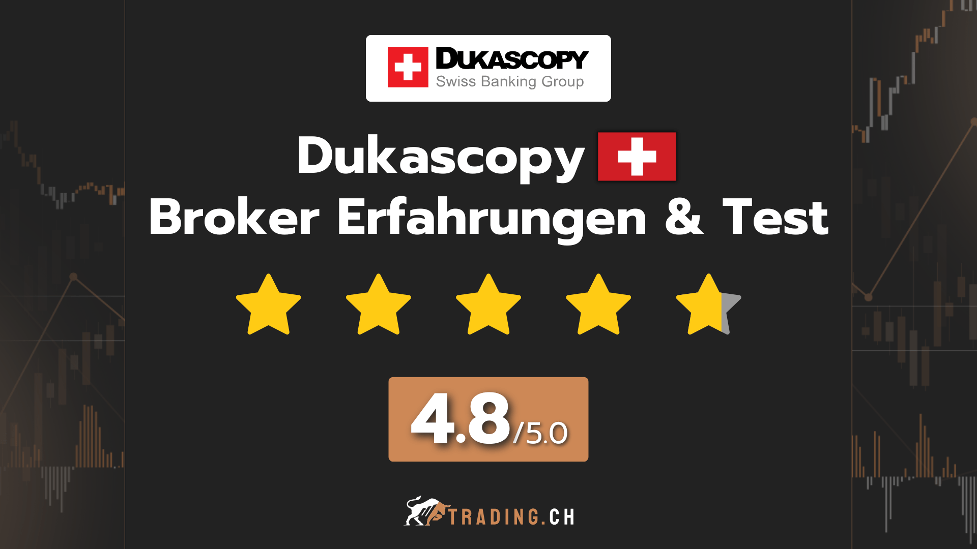 Dukascopy Broker Erfahrungen & Test für Trader aus der Schweiz durch Trading.ch.