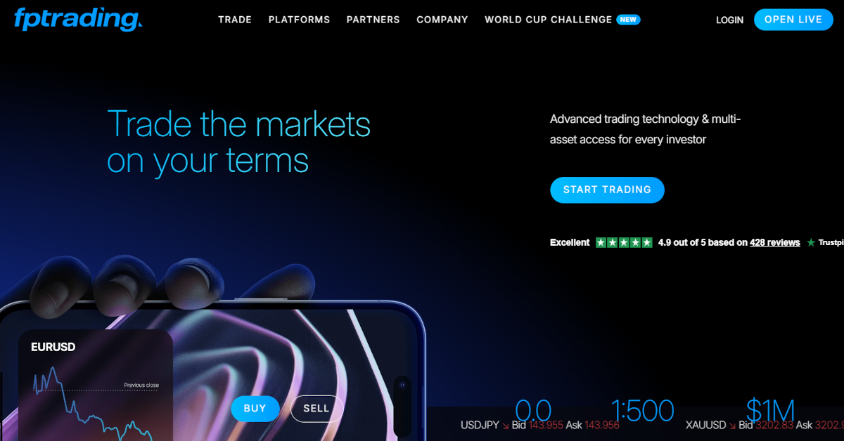 FP Trading Website