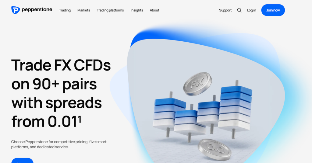 Infos zum Forex Trading auf der Pepperstone Website