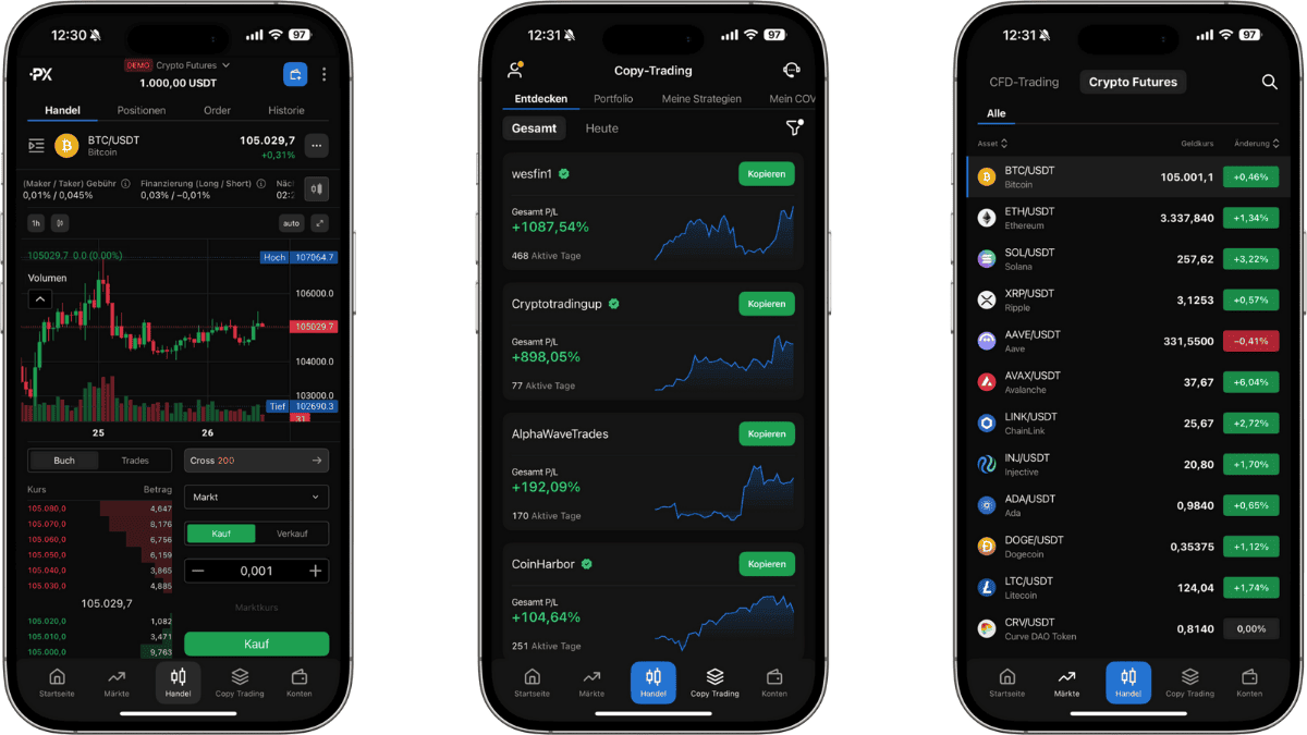 PrimeXTB Krypto App